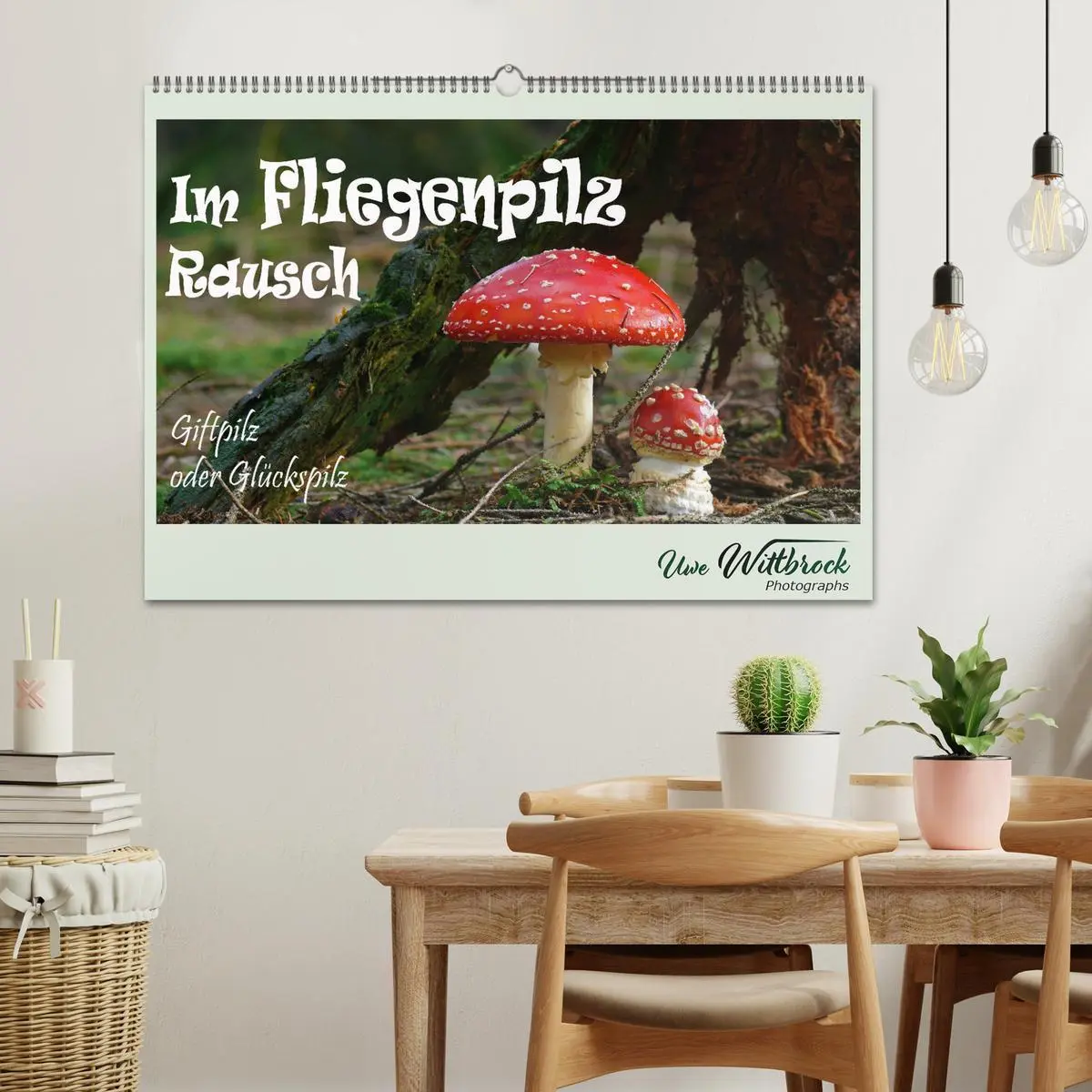 Bild: 9783457545447 | Im Fliegenpilz Rausch (Wandkalender 2026 DIN A2 quer), CALVENDO...
