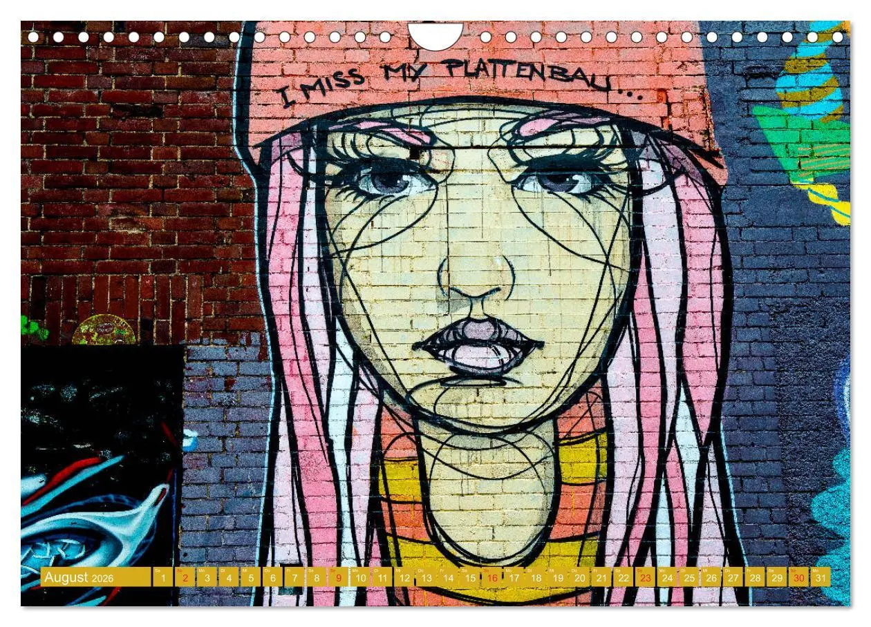 Bild: 9783457785447 | Street art Köln Michael Jaster (Wandkalender 2026 DIN A4 quer),...