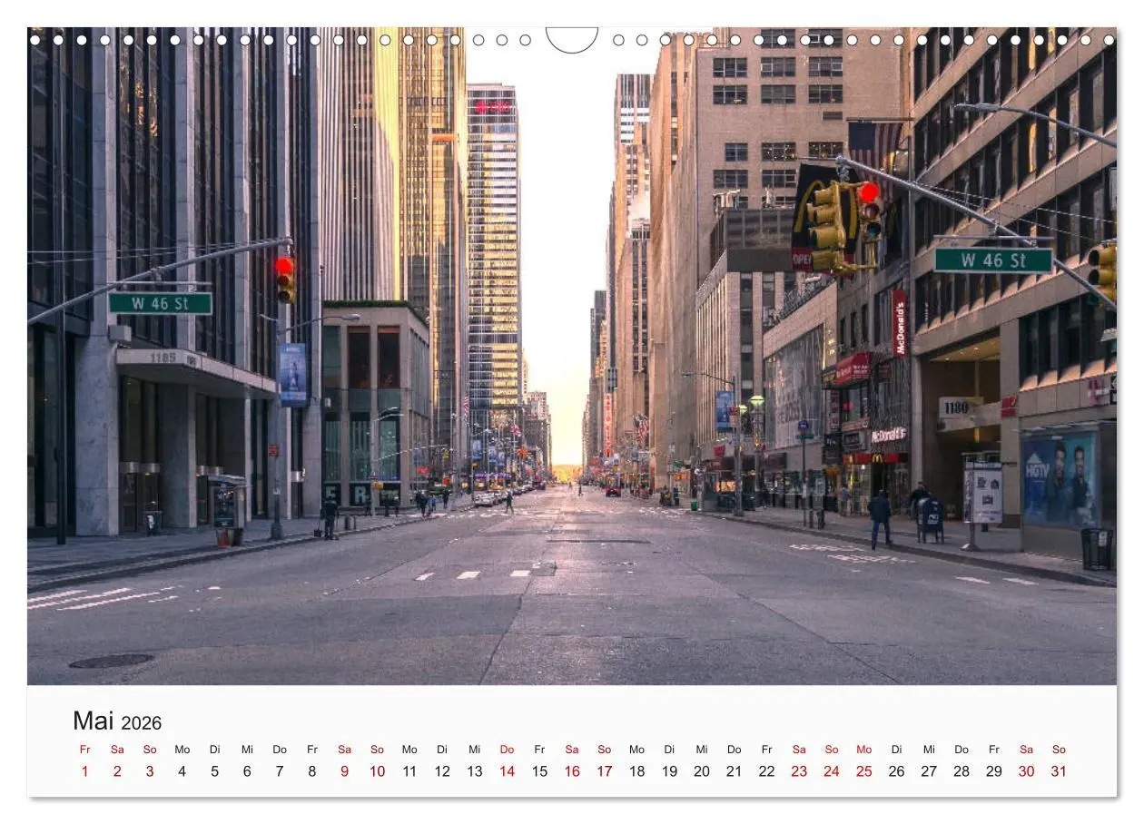 Bild: 9783457925447 | Traumstadt New York (Wandkalender 2026 DIN A3 quer), CALVENDO...