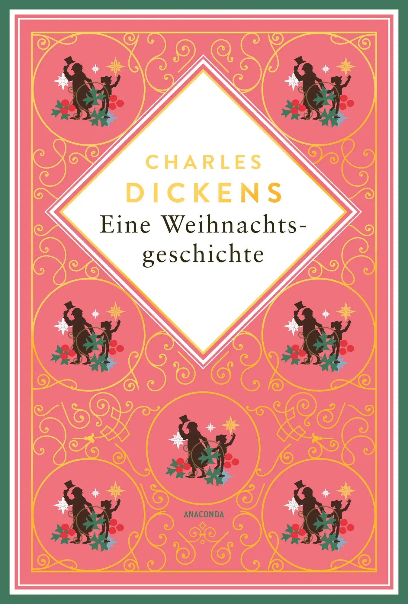 Cover: 9783730615447 | Eine Weihnachtsgeschichte. Schmuckausgabe mit Goldprägung | Dickens