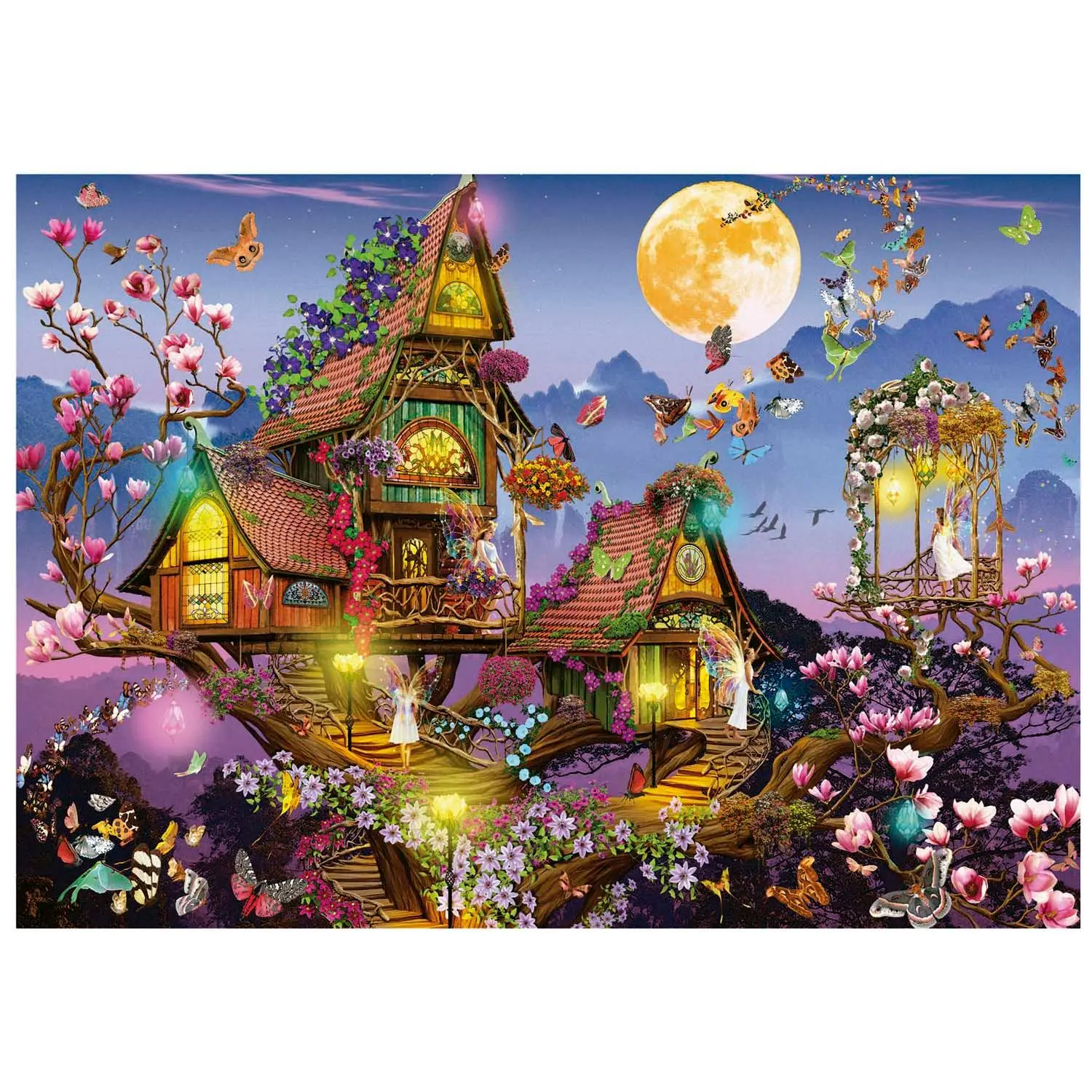 Bild: 8412668195547 | Educa - Elfenhaus - Puzzle 500 Teile | Mgl | Spiel | 195547 | Deutsch
