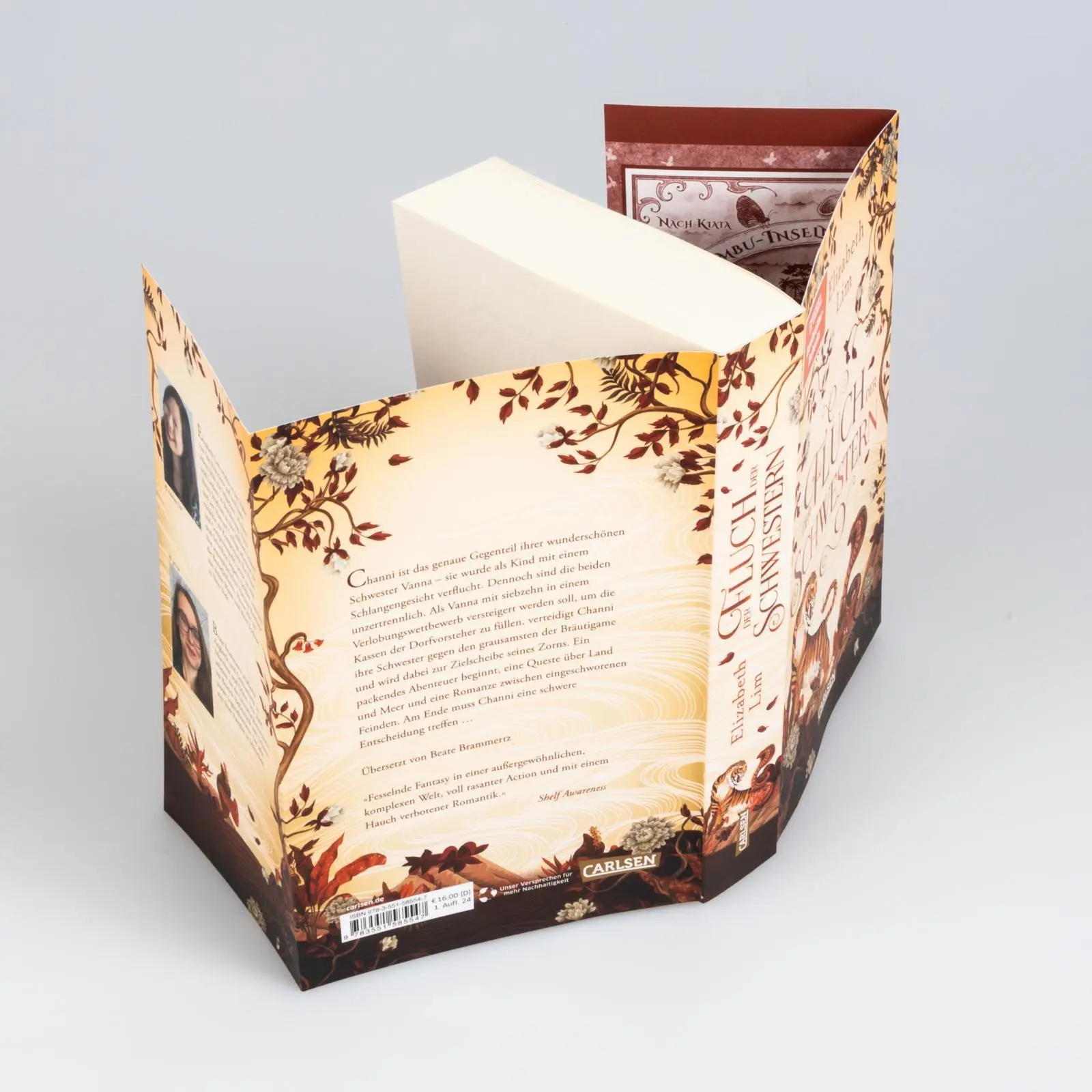 Bild: 9783551585547 | Der Fluch der Schwestern (Die sechs Kraniche 0) | Elizabeth Lim | Buch
