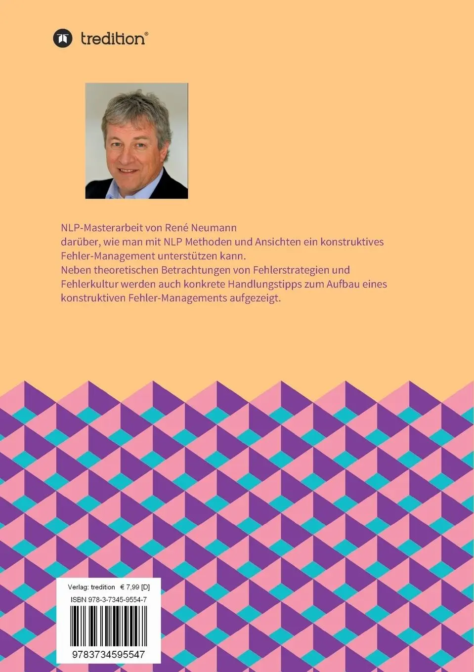 Rückseite: 9783734595547 | Wie kann NLP konstruktives Fehler-Management unterstützen ? | Neumann