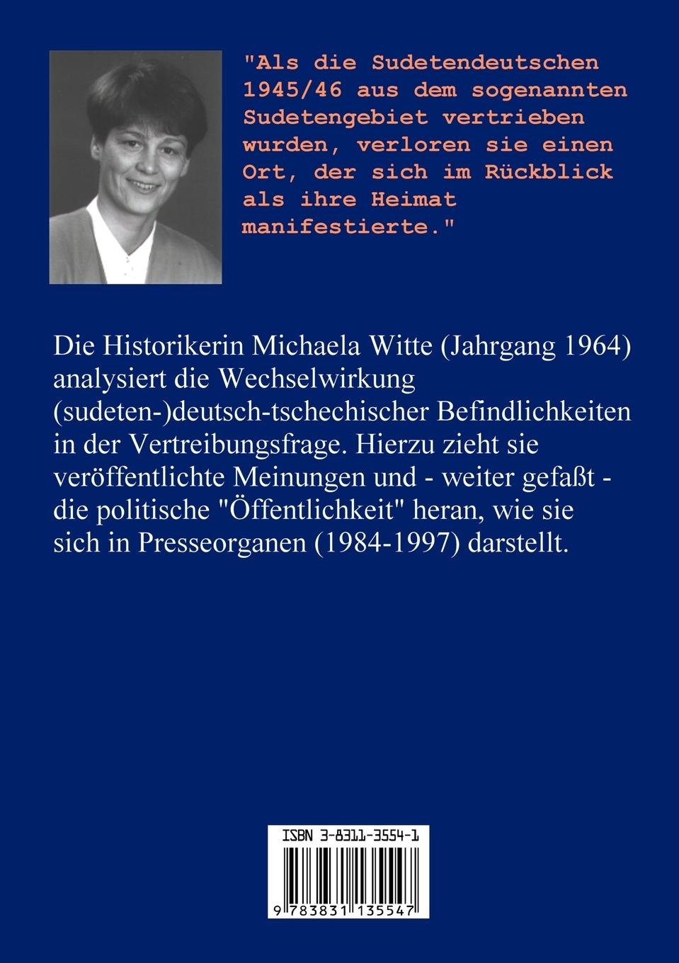 Rückseite: 9783831135547 | Entfremdung - Sprachlosigkeit - Aussöhnung ? | Michaela Witte | Buch
