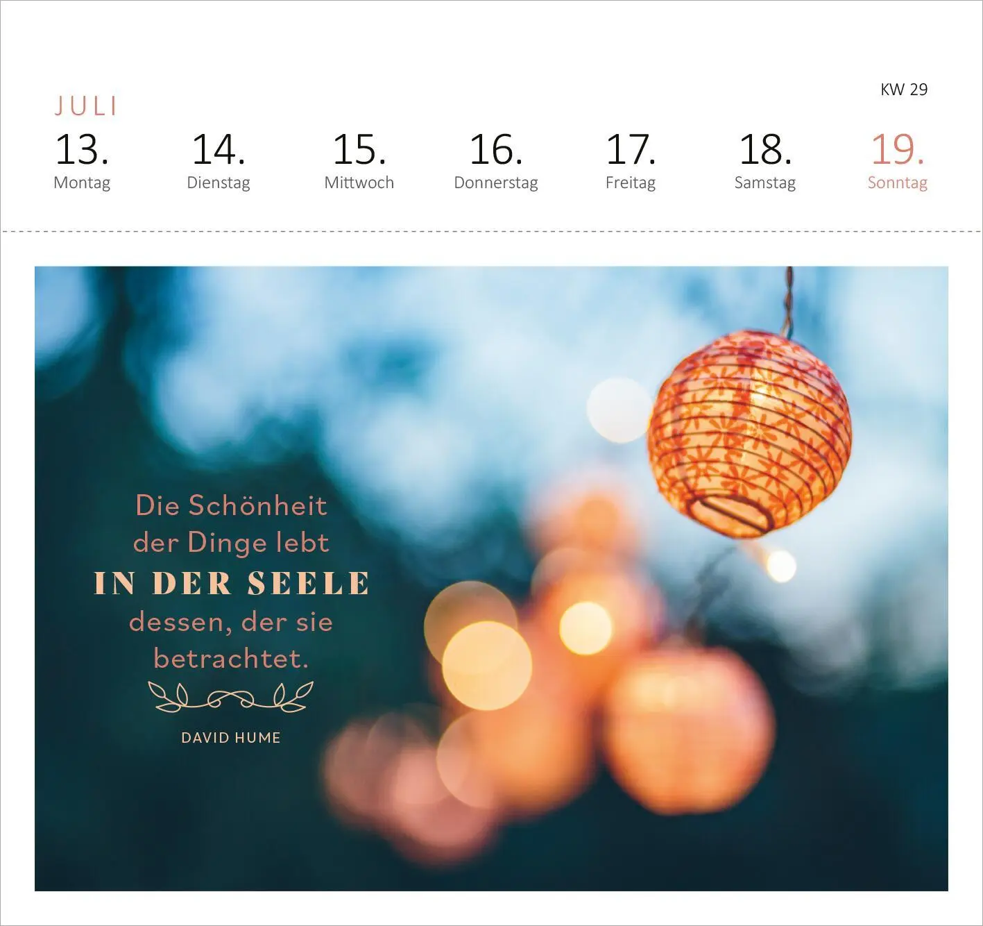Bild: 4014489135647 | Postkartenkalender 365 Tage Sonne im Herzen 2026 | Kalender | 108 S.