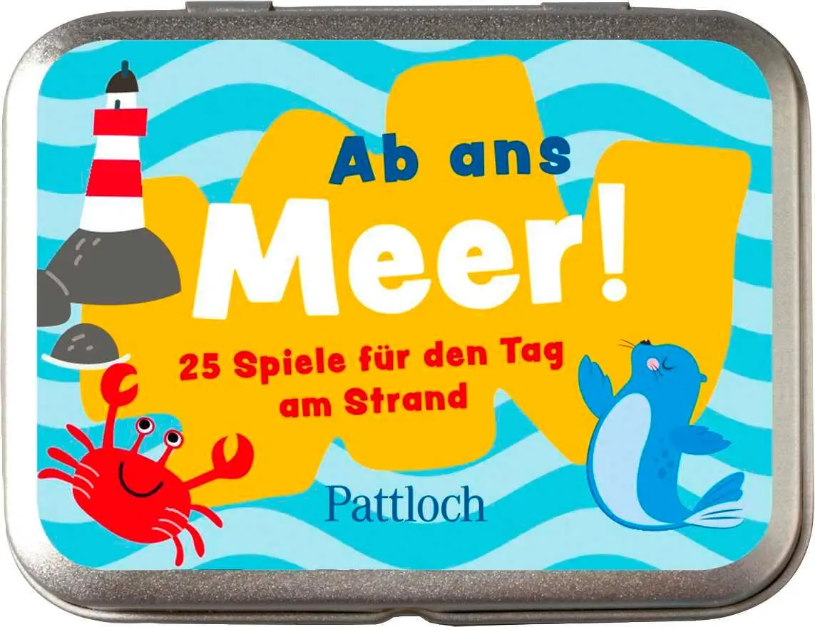 Cover: 4260308345647 | Ab ans Meer! 25 Spiele für den Tag am Strand | Klara Wiesel | Spiel