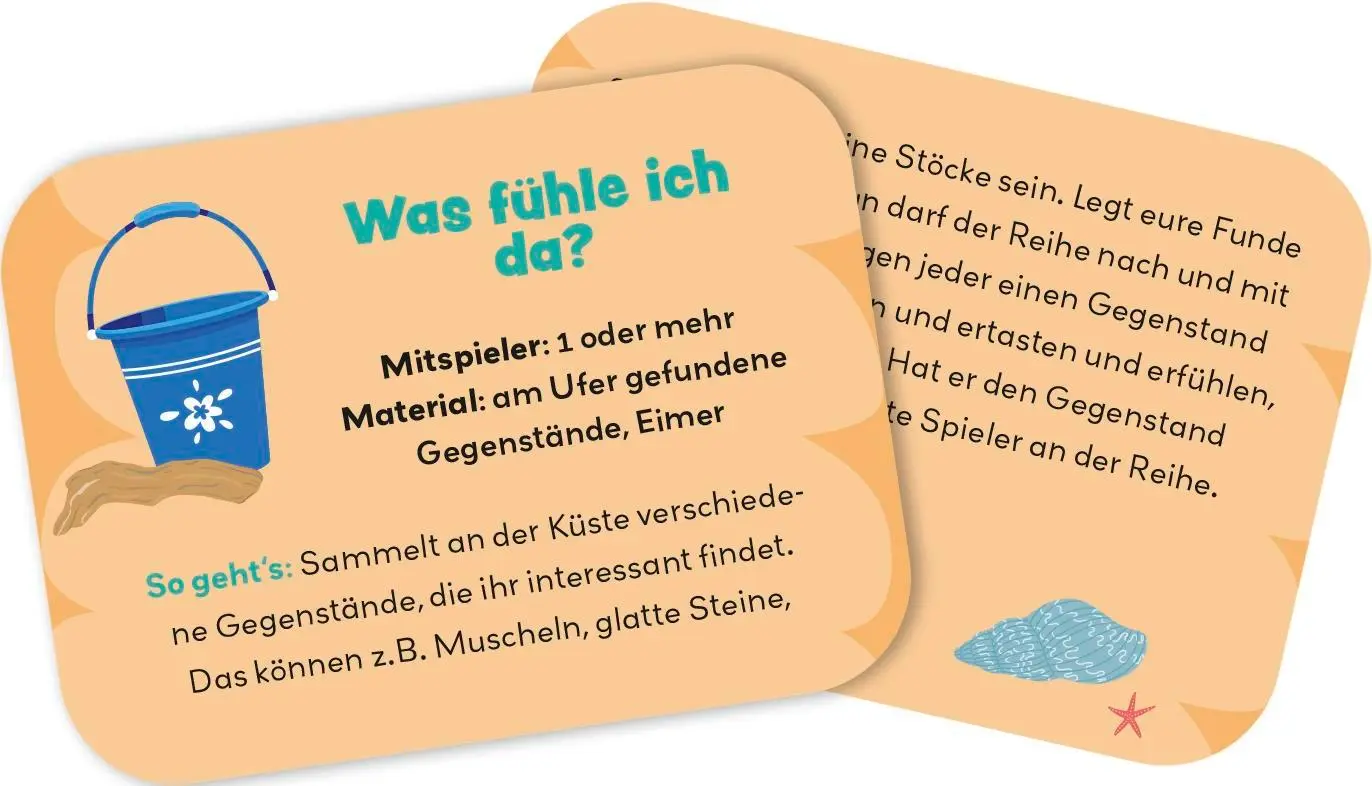 Bild: 4260308345647 | Ab ans Meer! 25 Spiele für den Tag am Strand | Klara Wiesel | Spiel
