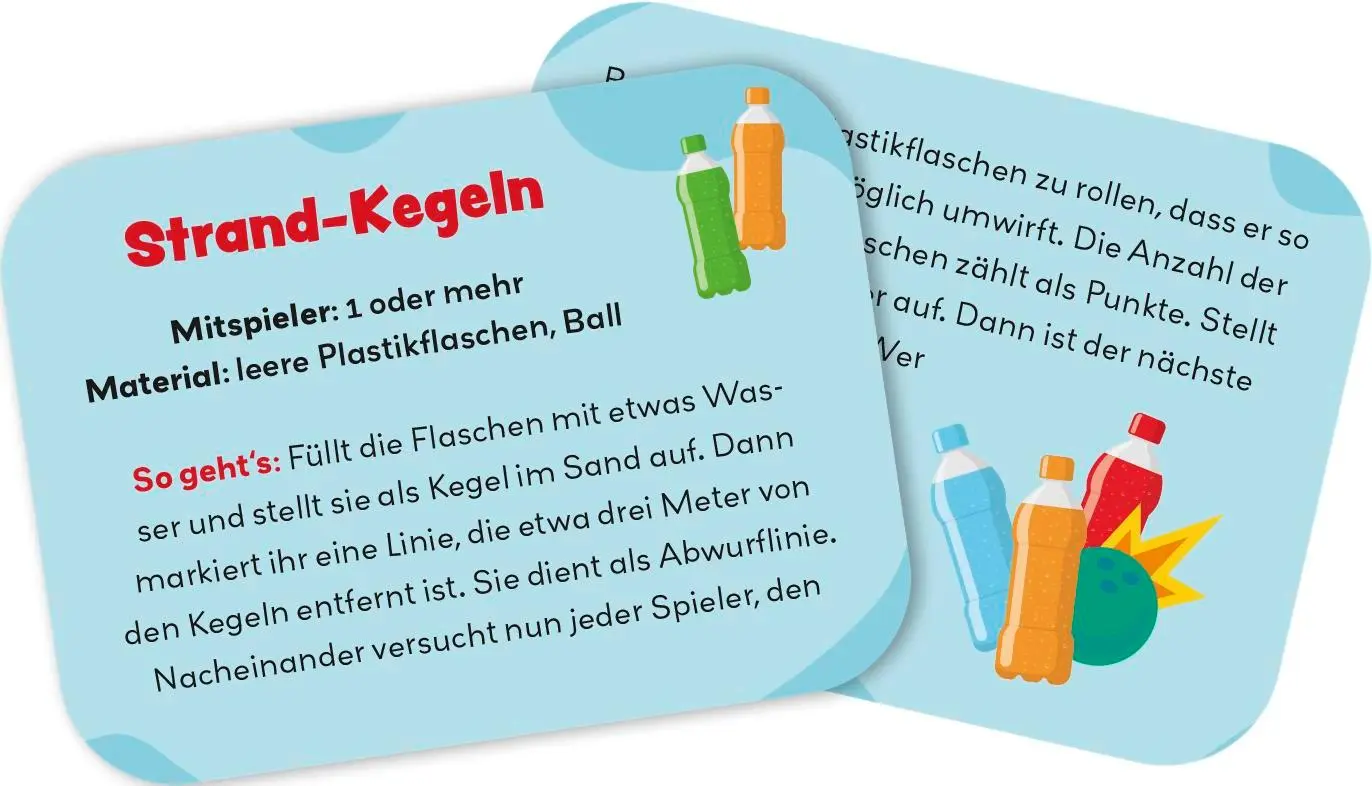 Bild: 4260308345647 | Ab ans Meer! 25 Spiele für den Tag am Strand | Klara Wiesel | Spiel