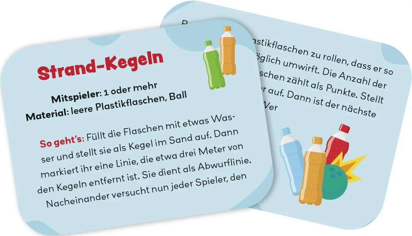 Bild: 4260308345647 | Ab ans Meer! 25 Spiele für den Tag am Strand | Klara Wiesel | Spiel