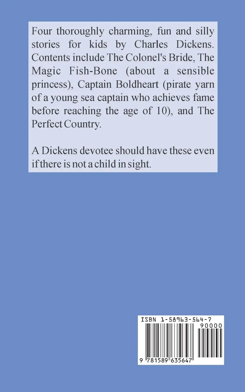 Rückseite: 9781589635647 | Captain Boldheart | And Other Stories in a Holiday Romance | Dickens