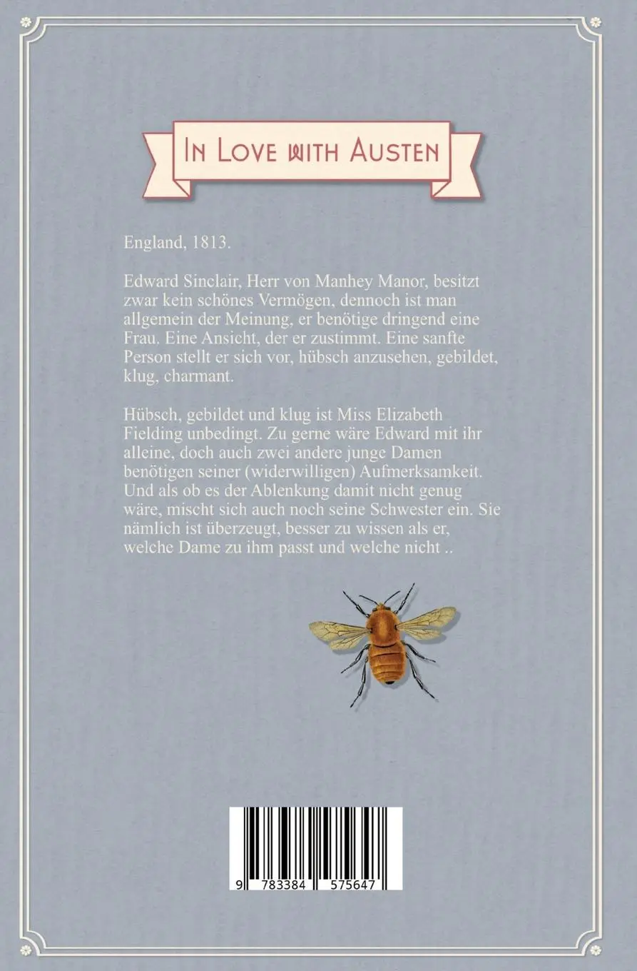 Rückseite: 9783384575647 | Edward Sinclairs Brautschau | Ein Regency-Roman | Andrea Instone