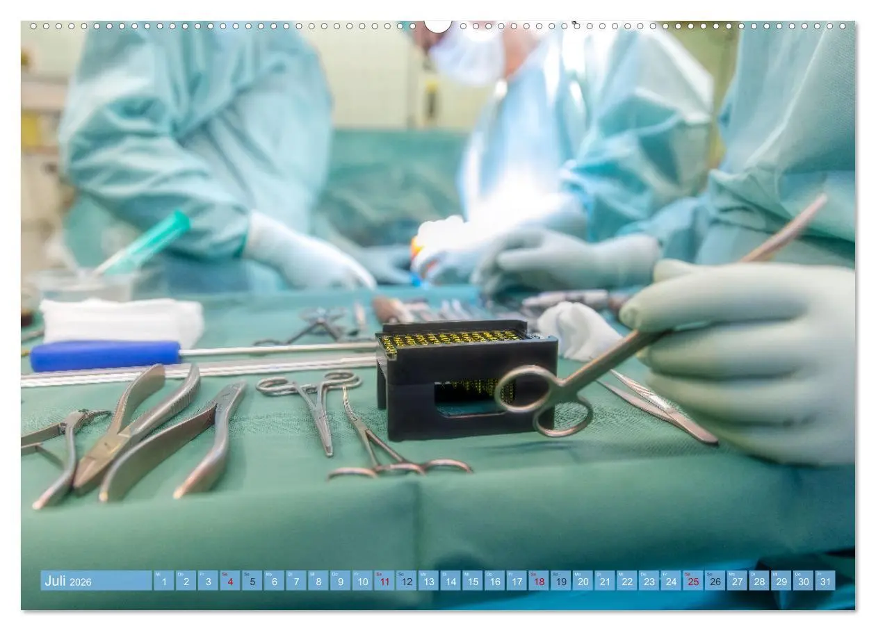 Bild: 9783457385647 | Hospital FotoArt (hochwertiger Premium Wandkalender 2026 DIN A2...