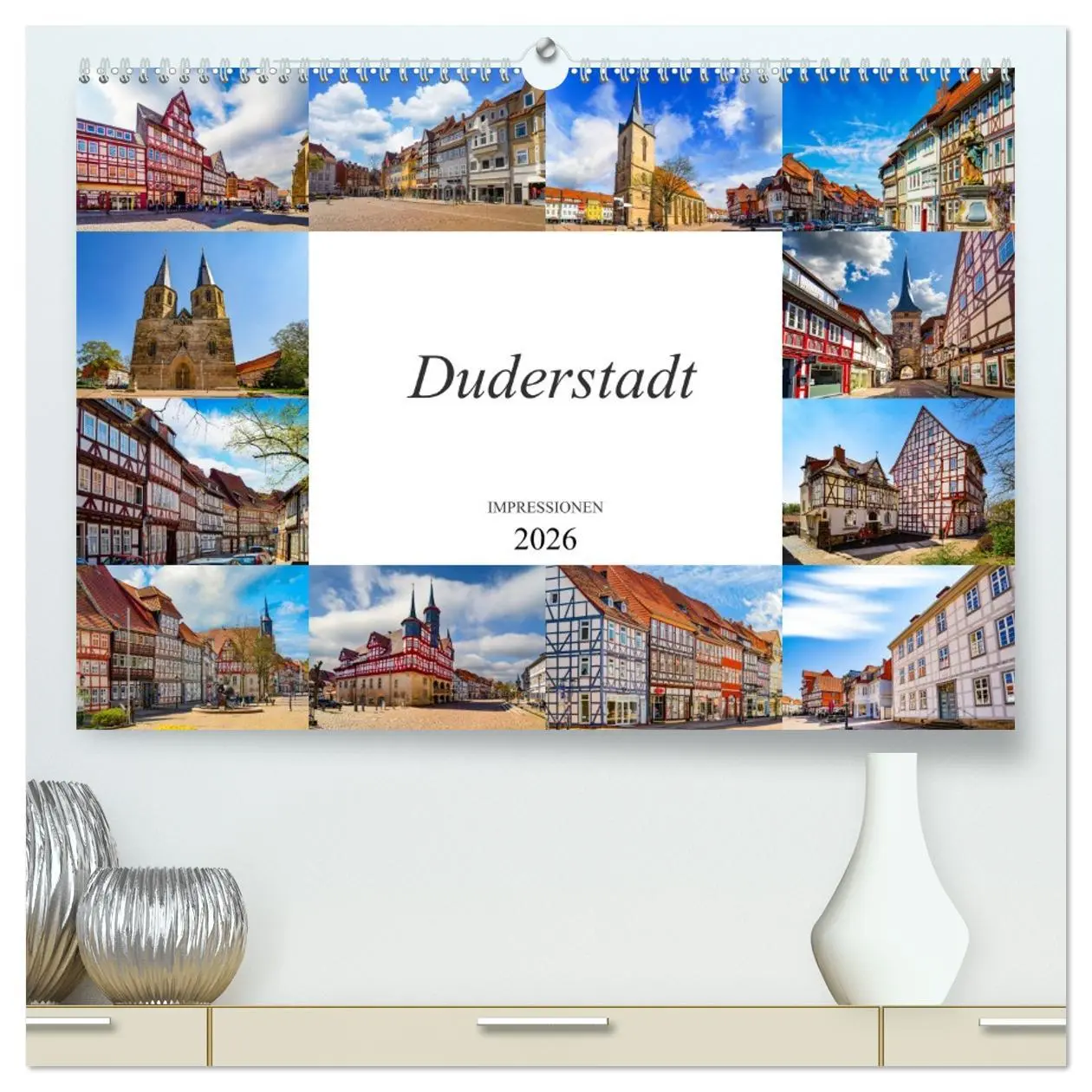 Cover: 9783457695647 | Duderstadt Impressionen (hochwertiger Premium Wandkalender 2026 DIN...