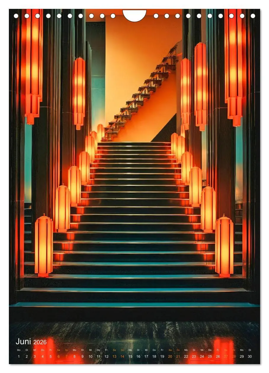 Bild: 9783516305647 | Treppen Architektur (Wandkalender 2026 DIN A4 hoch), CALVENDO...