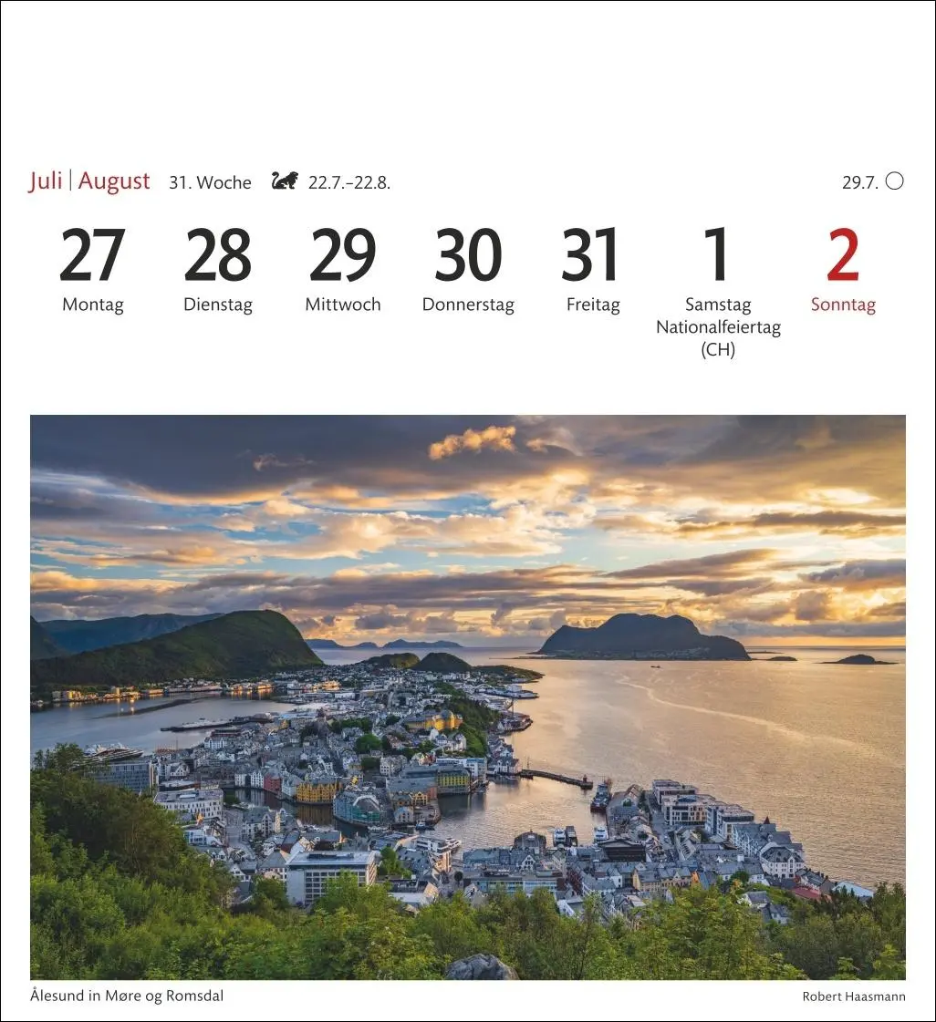Bild: 9783840035647 | Norwegen Sehnsuchtskalender 2026 - Wochenkalender mit 53 Postkarten