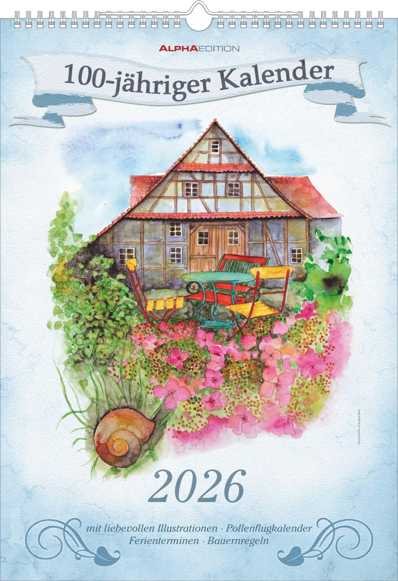 Cover: 4069095005747 | 100-jähriger Kalender 2026 - Bildkalender A3 (29,7x42 cm) - mit...