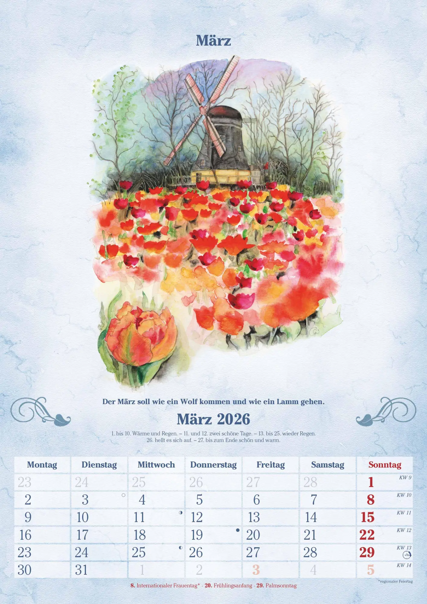Bild: 4069095005747 | 100-jähriger Kalender 2026 - Bildkalender A3 (29,7x42 cm) - mit...