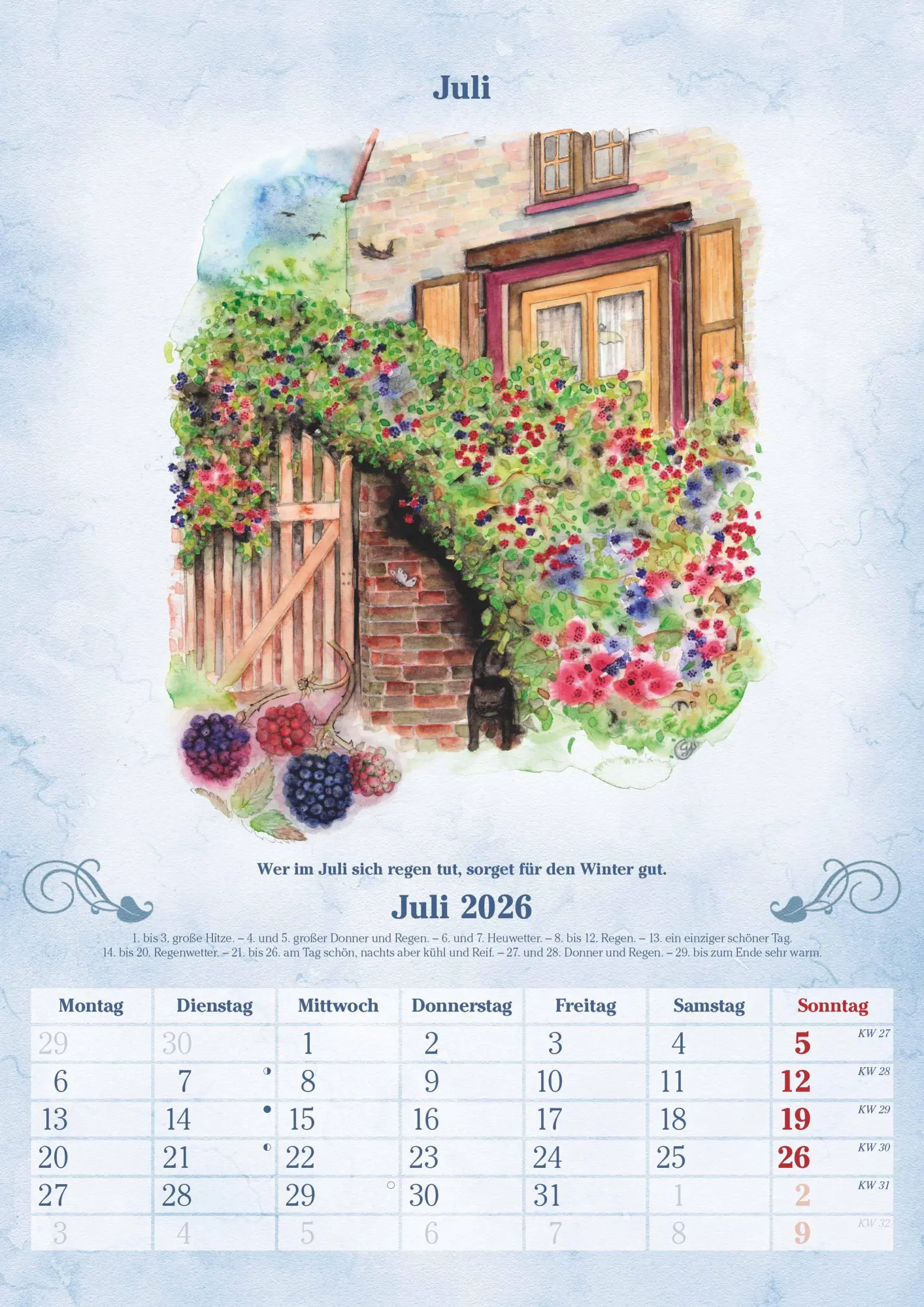 Bild: 4069095005747 | 100-jähriger Kalender 2026 - Bildkalender A3 (29,7x42 cm) - mit...