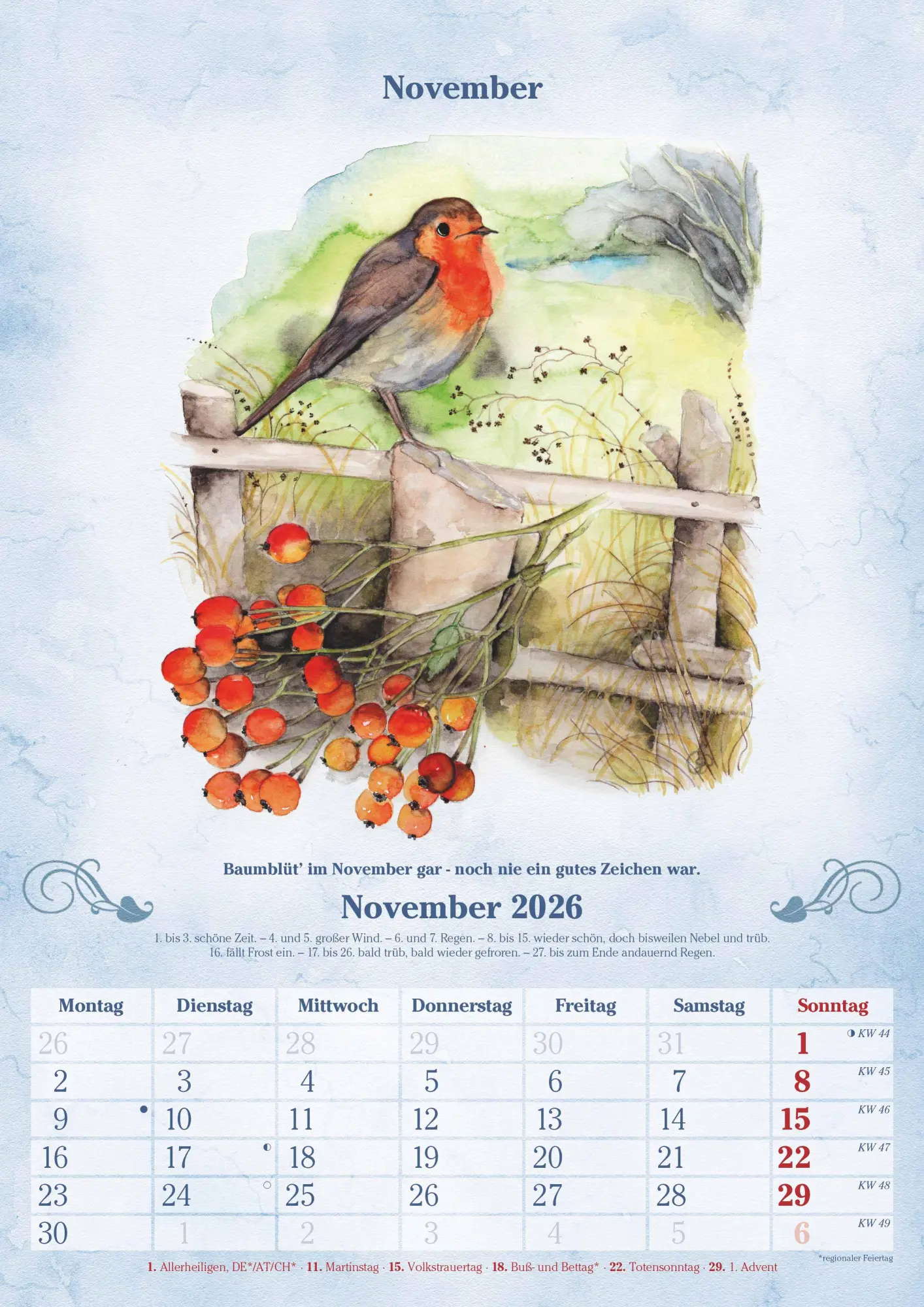 Bild: 4069095005747 | 100-jähriger Kalender 2026 - Bildkalender A3 (29,7x42 cm) - mit...