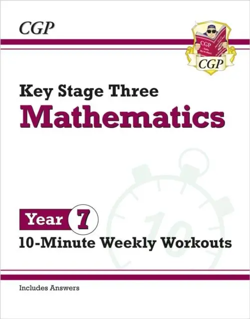 Cover: 9781789085747 | KS3 Year 7 Maths 10-Minute Weekly Workouts | Cgp Books | Taschenbuch
