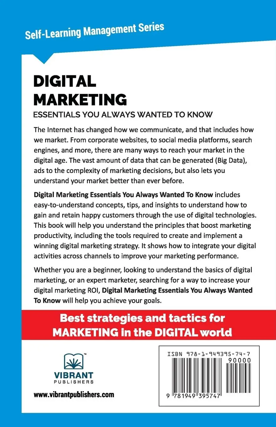 Rückseite: 9781949395747 | Digital Marketing Essentials You Always Wanted to Know | Publishers