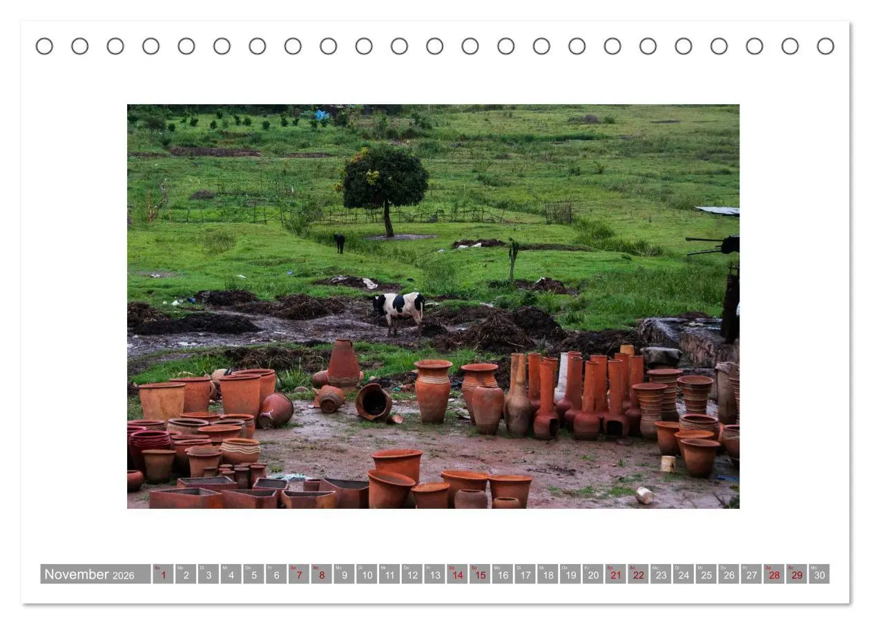 Bild: 9783457755747 | Ruanda (Tischkalender 2026 DIN A5 quer), CALVENDO Monatskalender