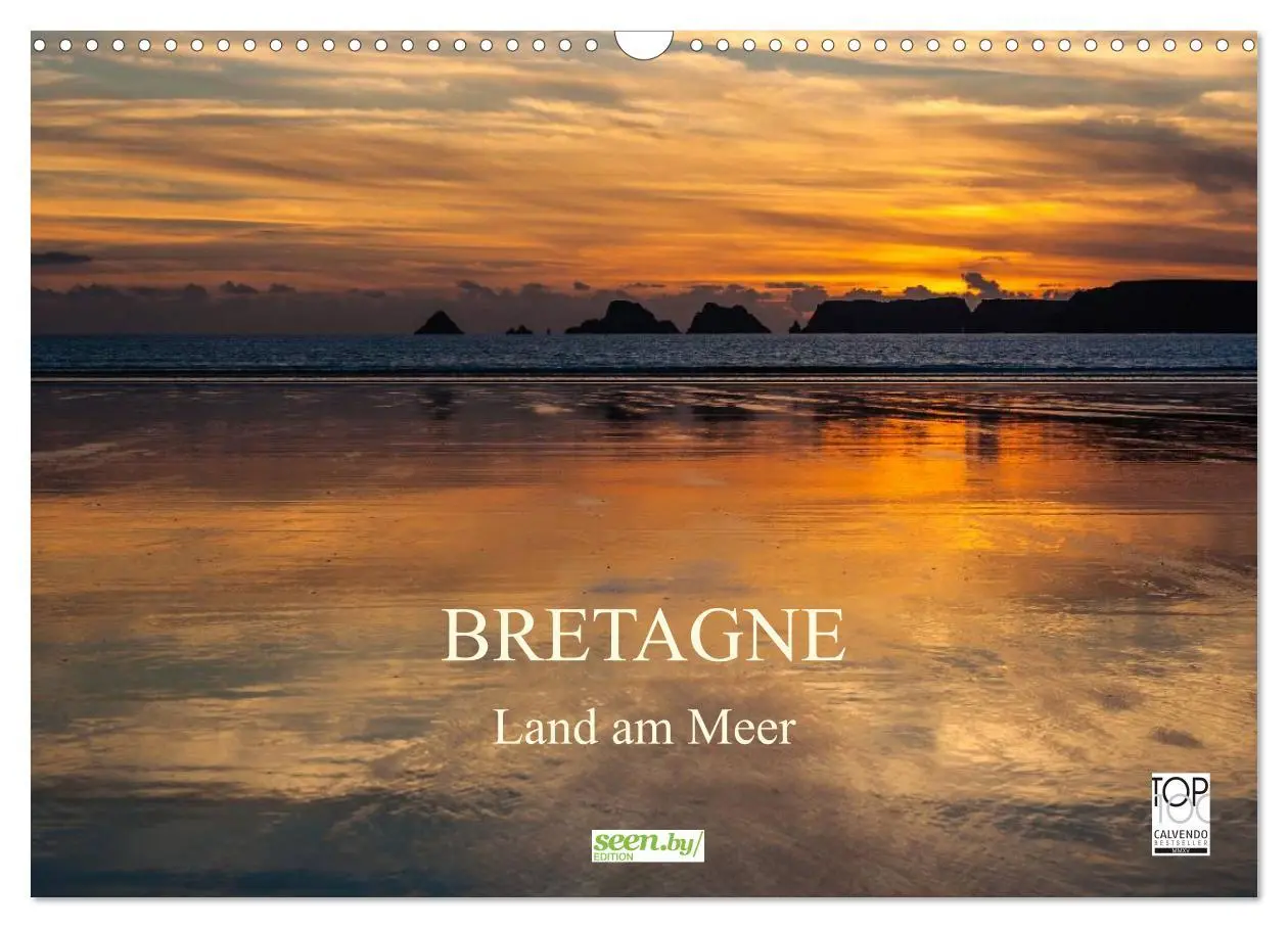 Cover: 9783516225747 | Bretagne - Land am Meer (Wandkalender 2026 DIN A3 quer), CALVENDO...