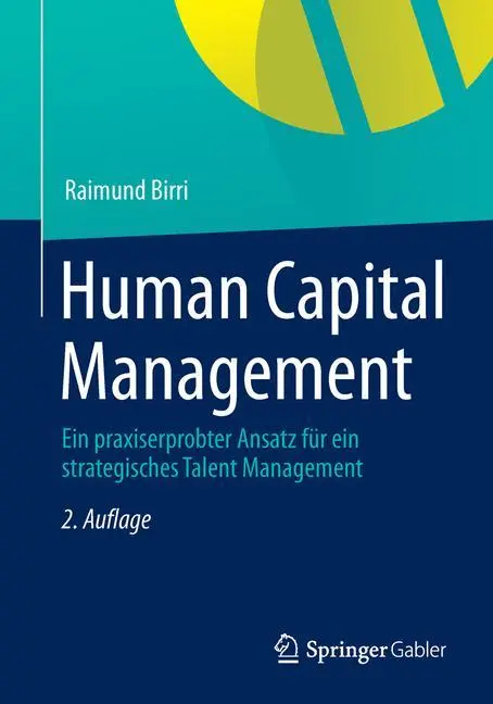 Cover: 9783834945747 | Human Capital Management | Raimund Birri | Taschenbuch | Paperback