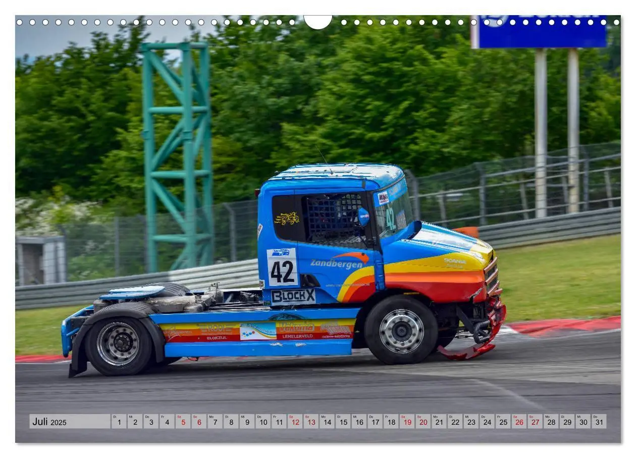 Bild: 9783435345847 | Best of TRUCK RACING (Wandkalender 2025 DIN A3 quer), CALVENDO...