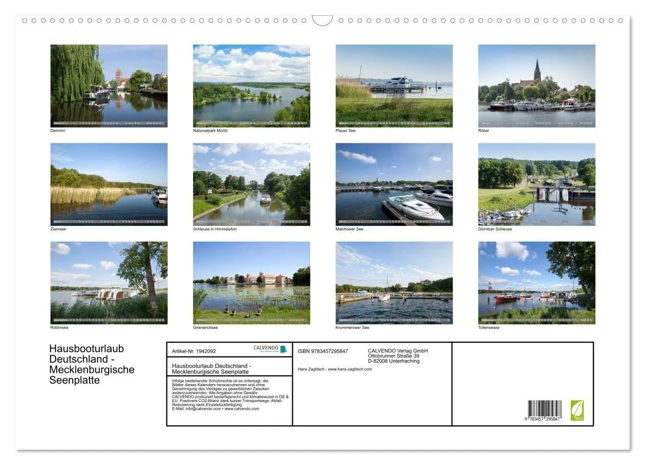 Bild: 9783457295847 | Hausbooturlaub Deutschland - Mecklenburgische Seenplatte...