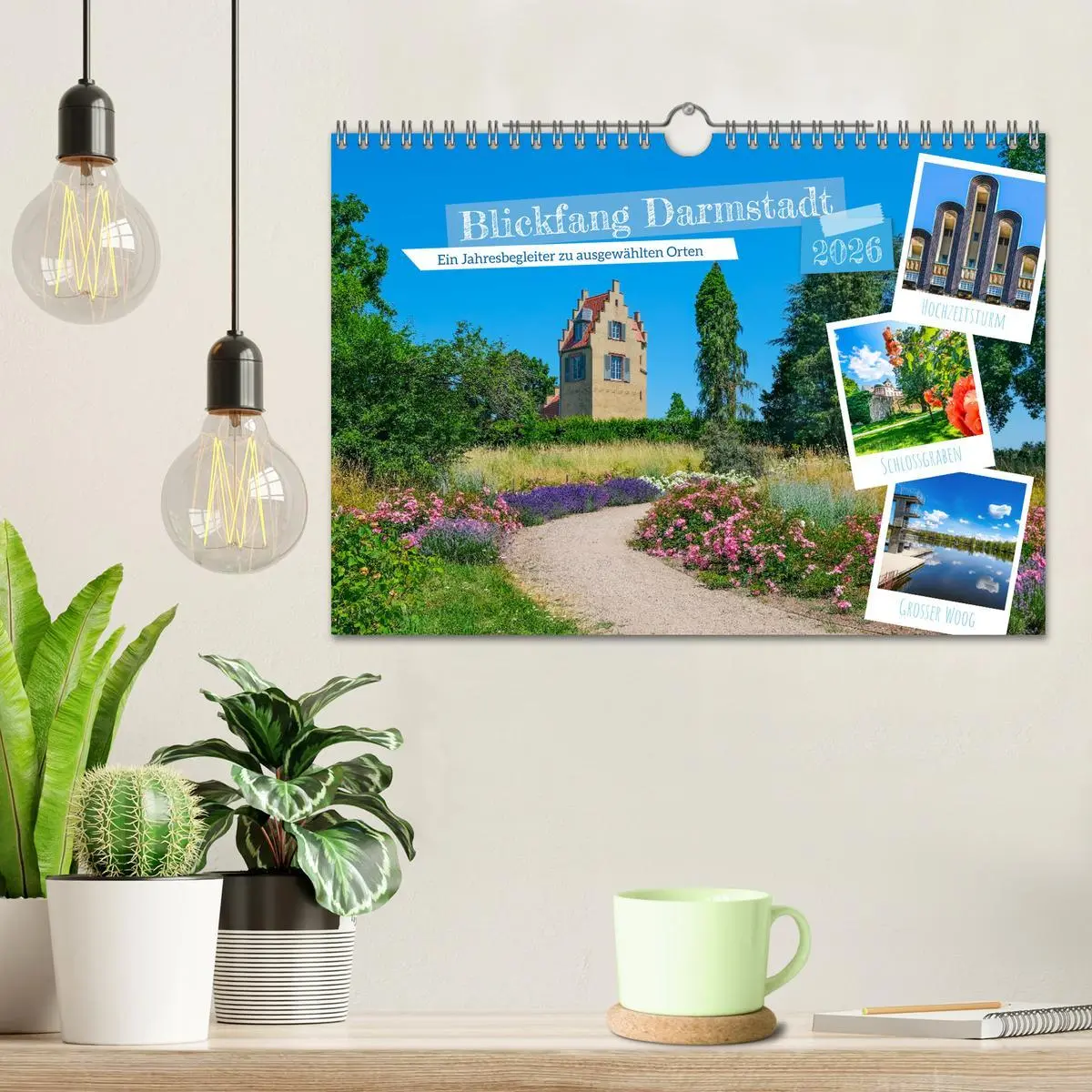 Bild: 9783457365847 | Blickfang Darmstadt! (Wandkalender 2026 DIN A4 quer), CALVENDO...