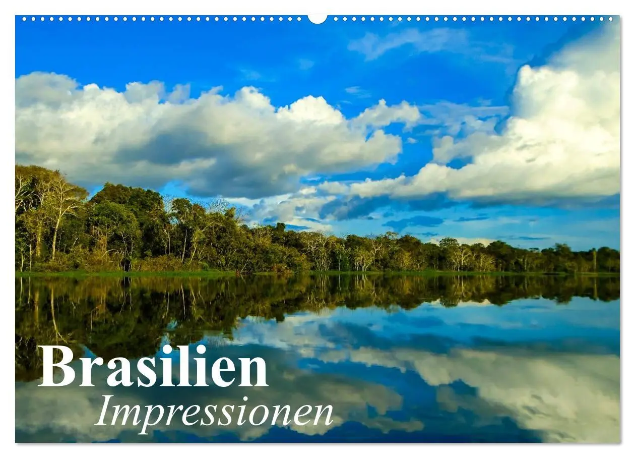 Cover: 9783516145847 | Brasilien. Impressionen (Wandkalender 2026 DIN A2 quer), CALVENDO...