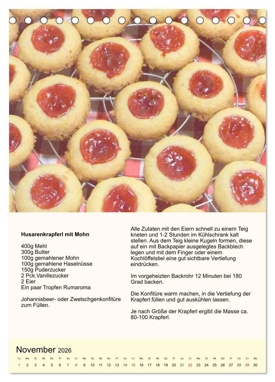 Bild: 9783516385847 | Plätzchen. Kekse für das ganze Jahr! (Tischkalender 2026 DIN A5...
