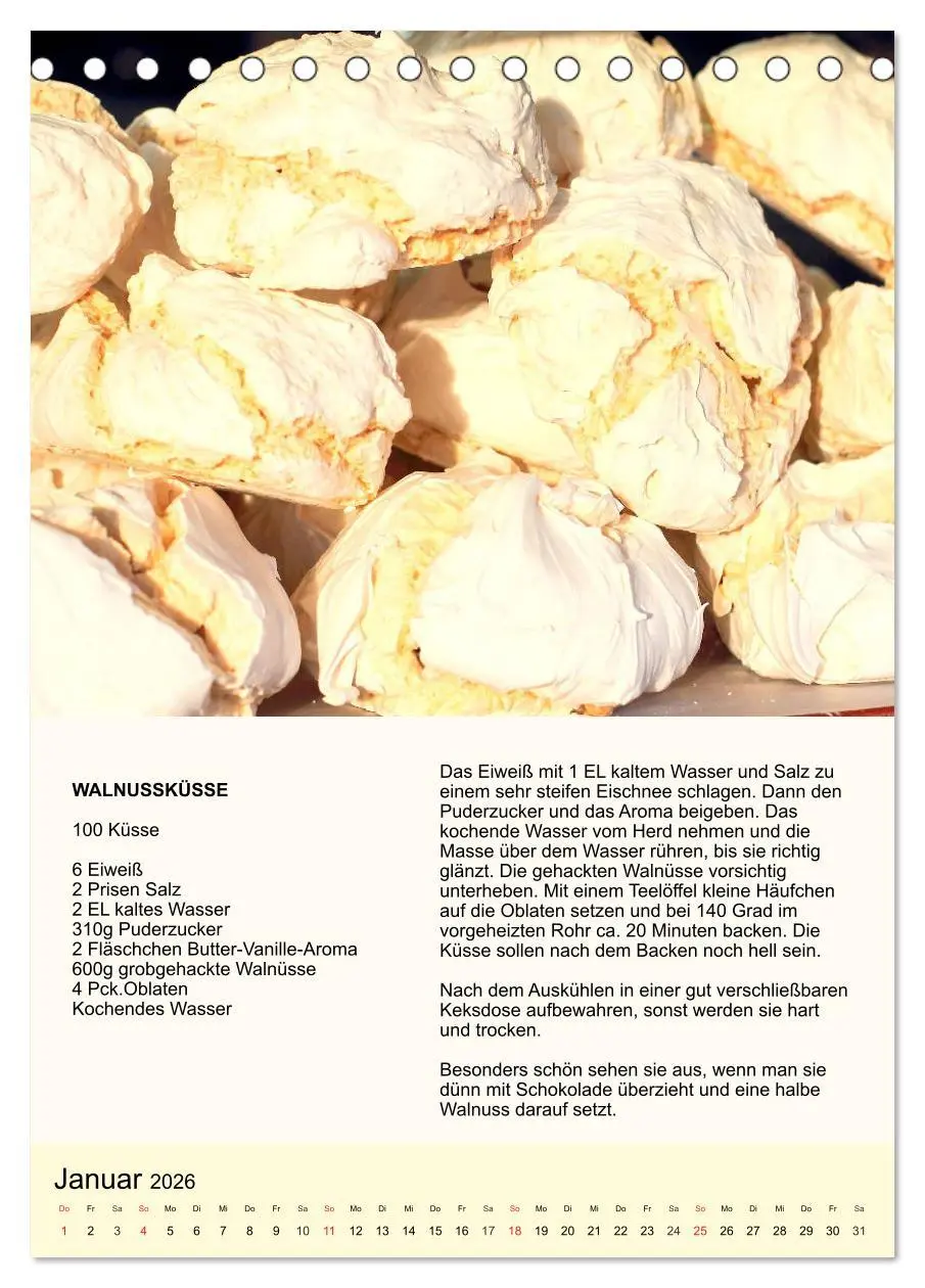 Bild: 9783516385847 | Plätzchen. Kekse für das ganze Jahr! (Tischkalender 2026 DIN A5...