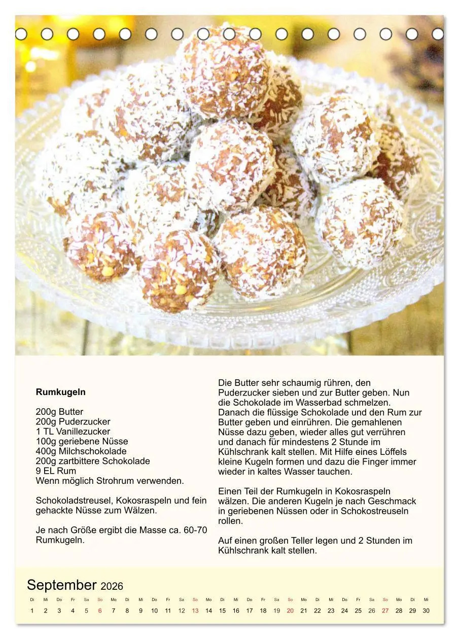 Bild: 9783516385847 | Plätzchen. Kekse für das ganze Jahr! (Tischkalender 2026 DIN A5...