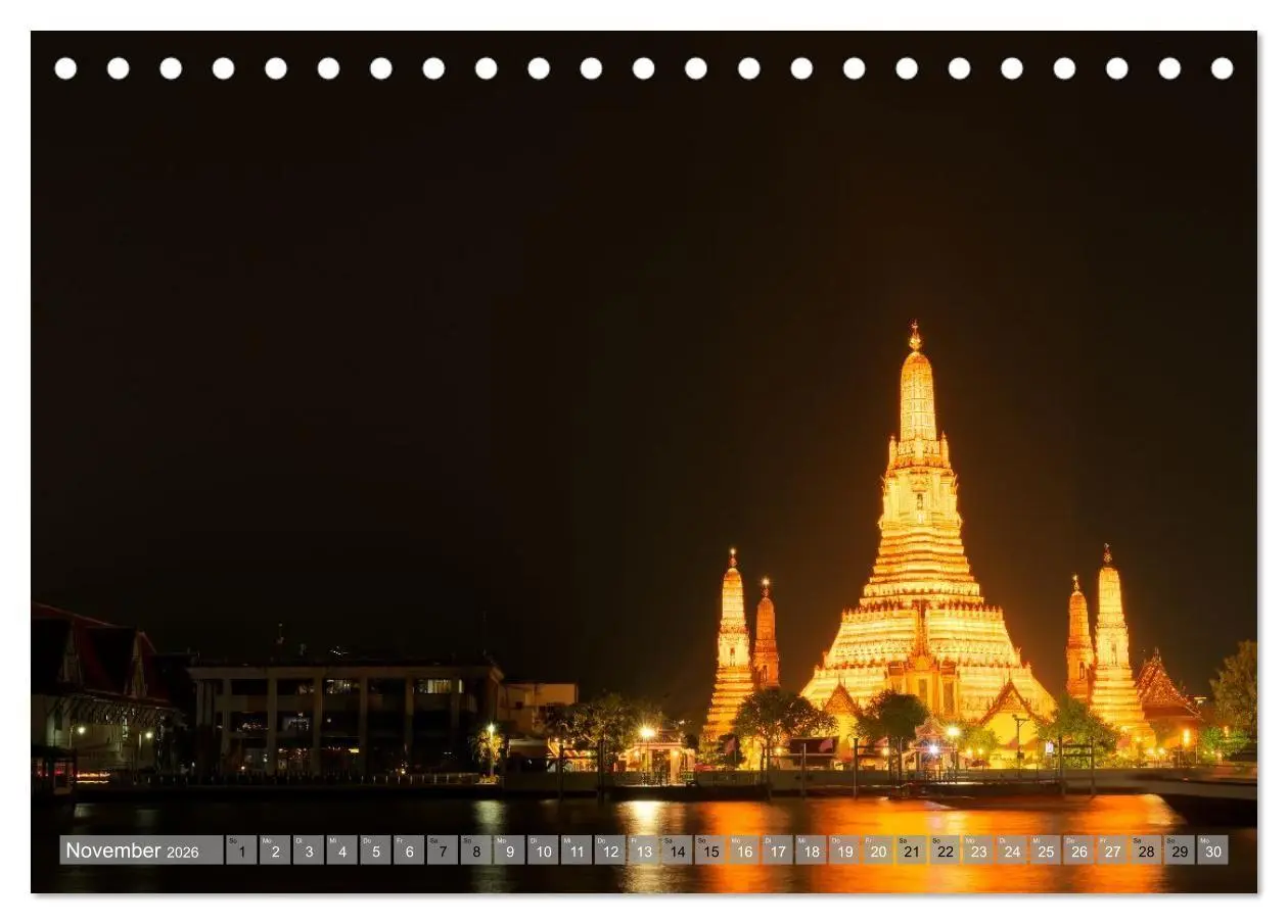 Bild: 9783516695847 | Thailand - Von Bangkok in den Norden (Tischkalender 2026 DIN A5...