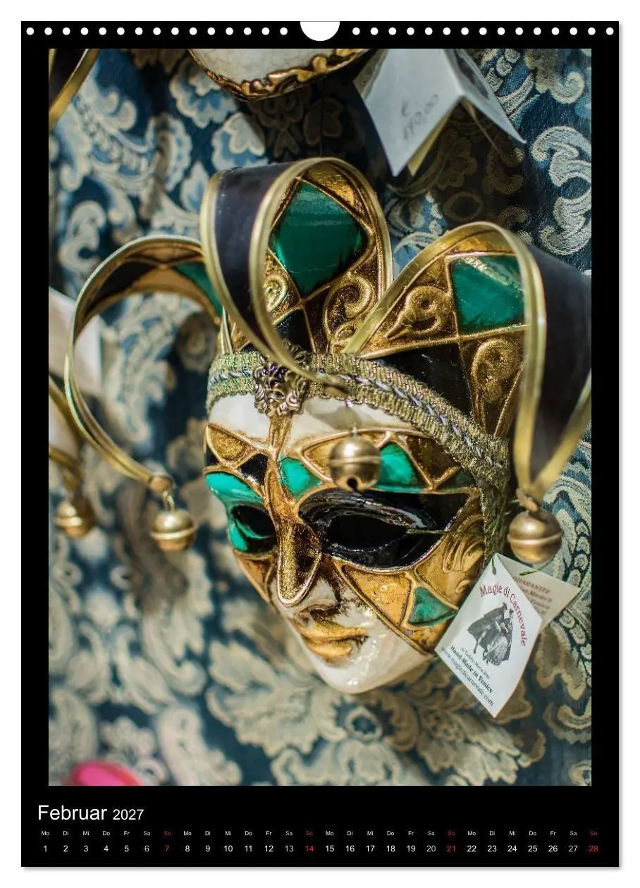 Bild: 9783594125847 | "Venedig - La Romantica" (Wandkalender 2027 DIN A3 hoch), CALVENDO...