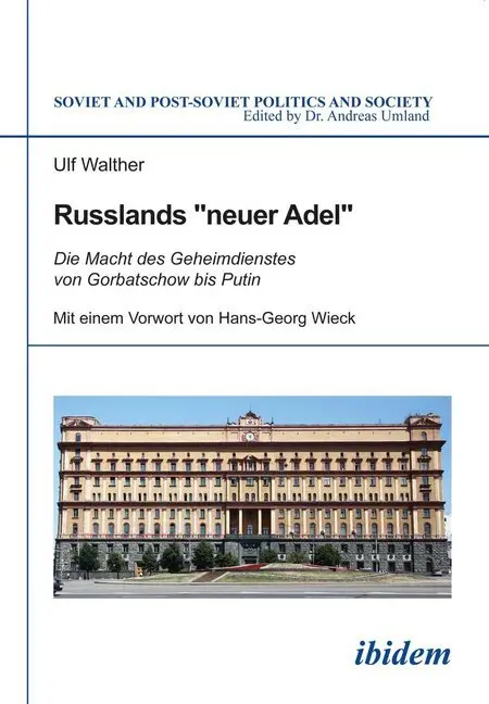 Cover: 9783838205847 | Russlands "neuer Adel" | Ulf Walther | Taschenbuch | 400 S. | Deutsch