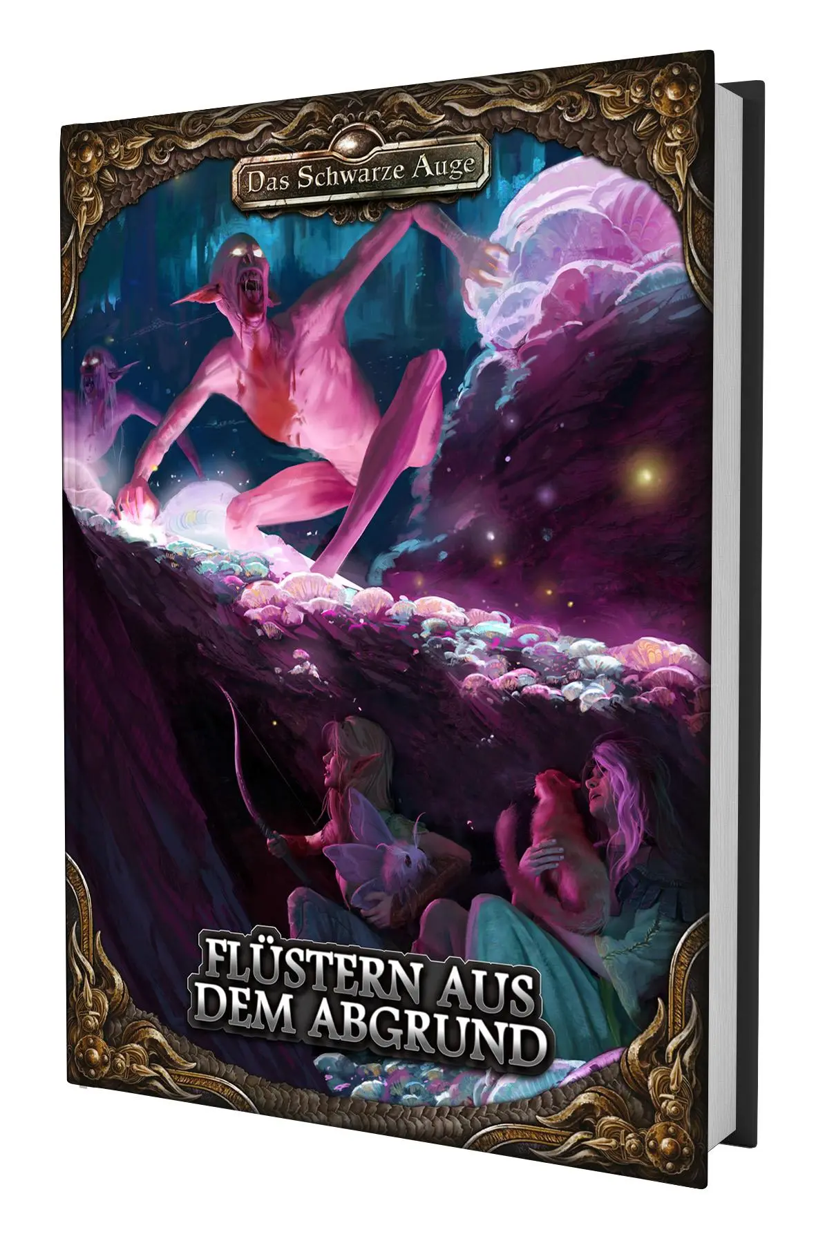 Cover: 9783987325847 | DSA5 - Flüstern aus dem Abgrund | Martin Liebe (u. a.) | Taschenbuch