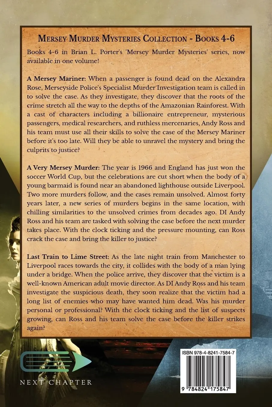 Rückseite: 9784824175847 | Mersey Murder Mysteries Collection - Books 4-6 | Brian L. Porter
