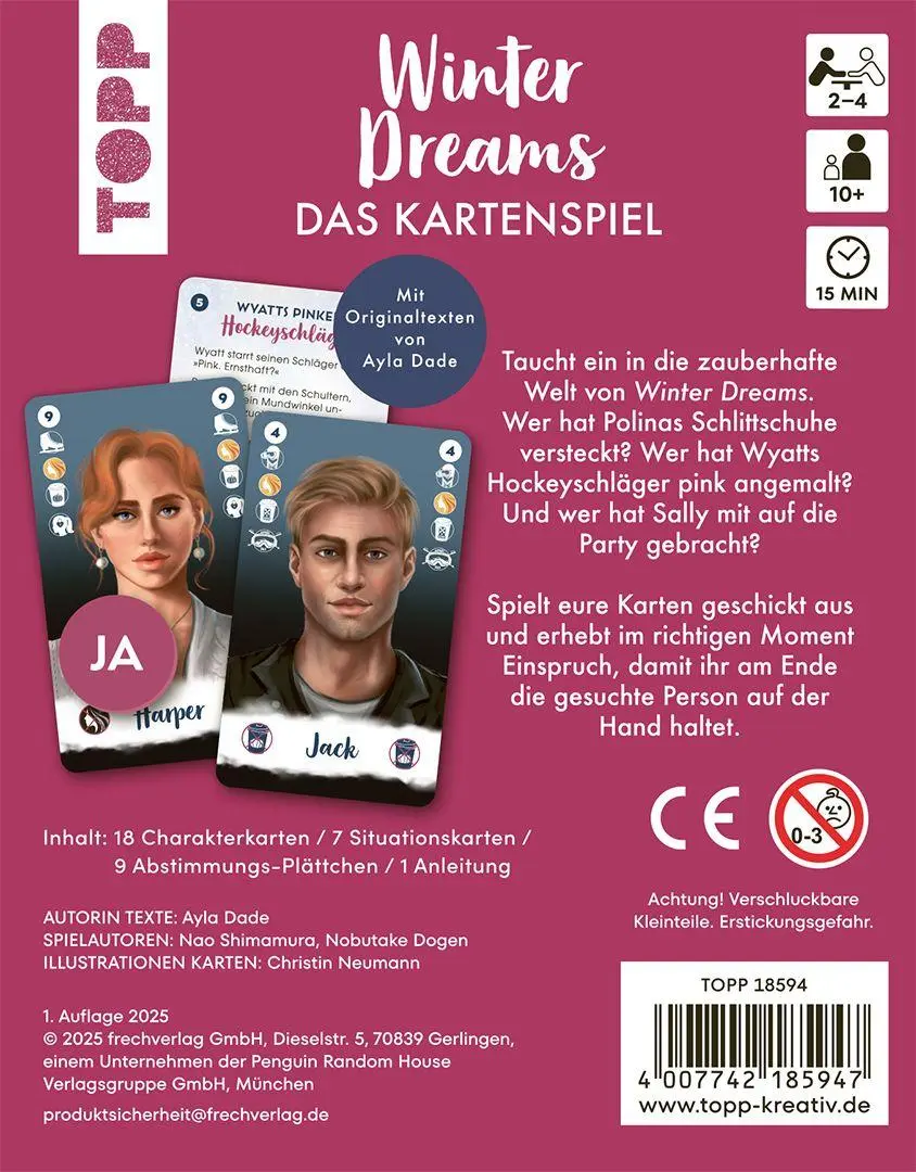 Bild: 4007742185947 | Winter Dreams - Das romantische Kartenspiel um die eine richtige...
