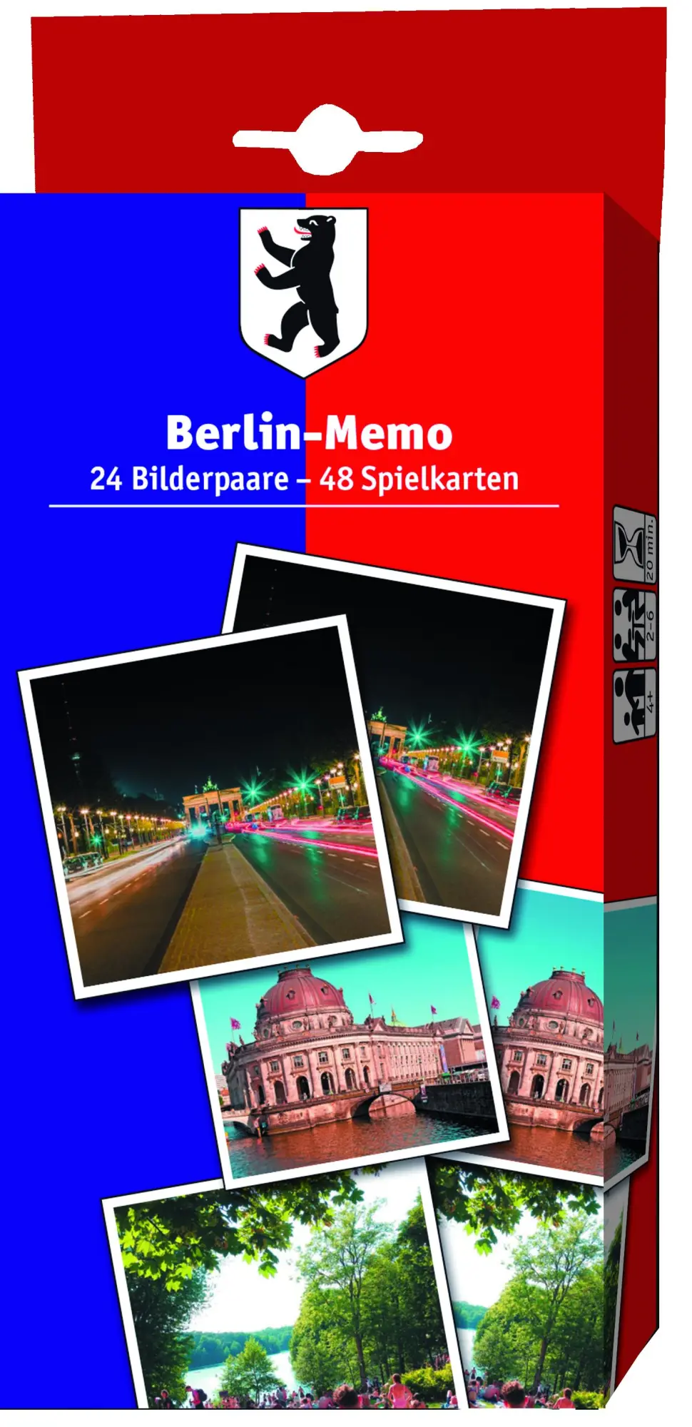 Cover: 4260029825947 | Berlin Memo | 30 Minuten, 2-6 Spieler | Spiel | BERMEMO | Deutsch