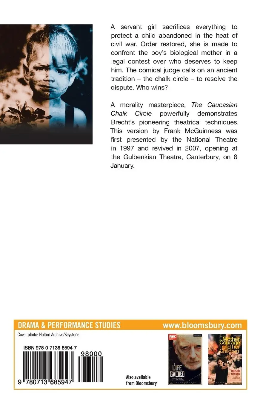 Rückseite: 9780713685947 | The Caucasian Chalk Circle | Bertolt Brecht | Taschenbuch | Englisch