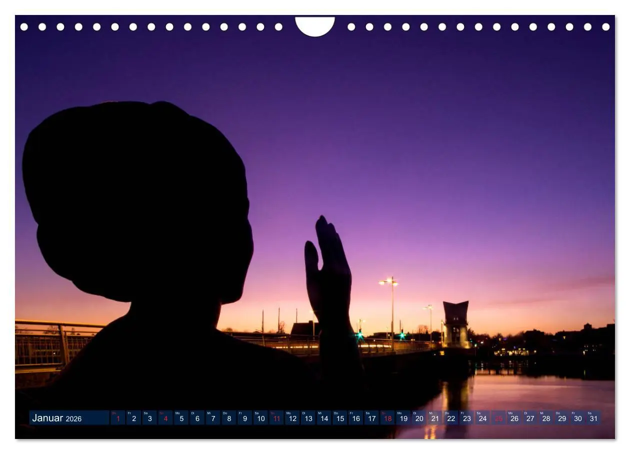 Bild: 9783457735947 | Kappeln und die Schlei (Wandkalender 2026 DIN A4 quer), CALVENDO...