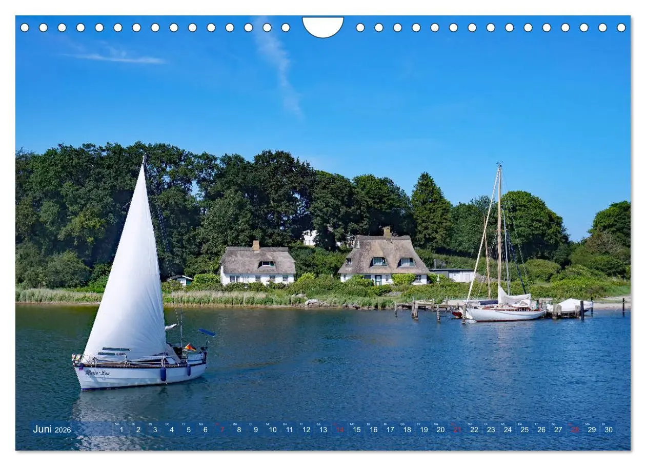Bild: 9783457735947 | Kappeln und die Schlei (Wandkalender 2026 DIN A4 quer), CALVENDO...