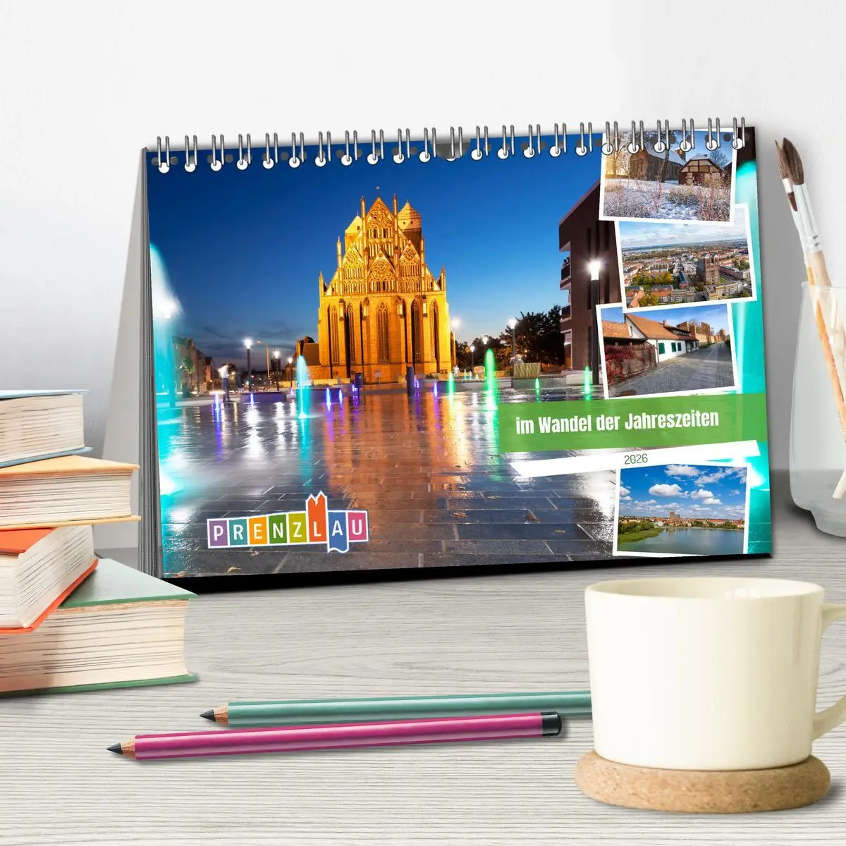 Bild: 9783516065947 | Prenzlau - im Wandel der Jahreszeiten (Tischkalender 2026 DIN A5...