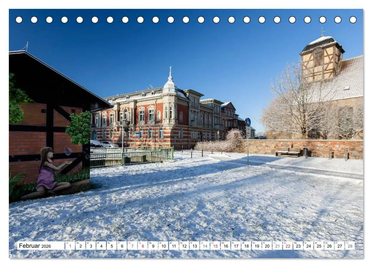 Bild: 9783516065947 | Prenzlau - im Wandel der Jahreszeiten (Tischkalender 2026 DIN A5...