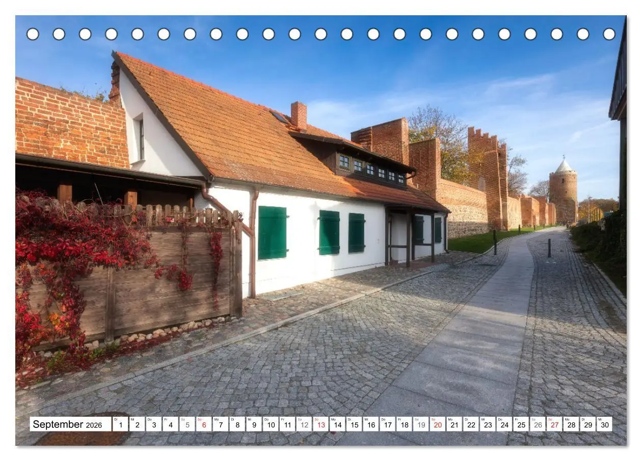 Bild: 9783516065947 | Prenzlau - im Wandel der Jahreszeiten (Tischkalender 2026 DIN A5...