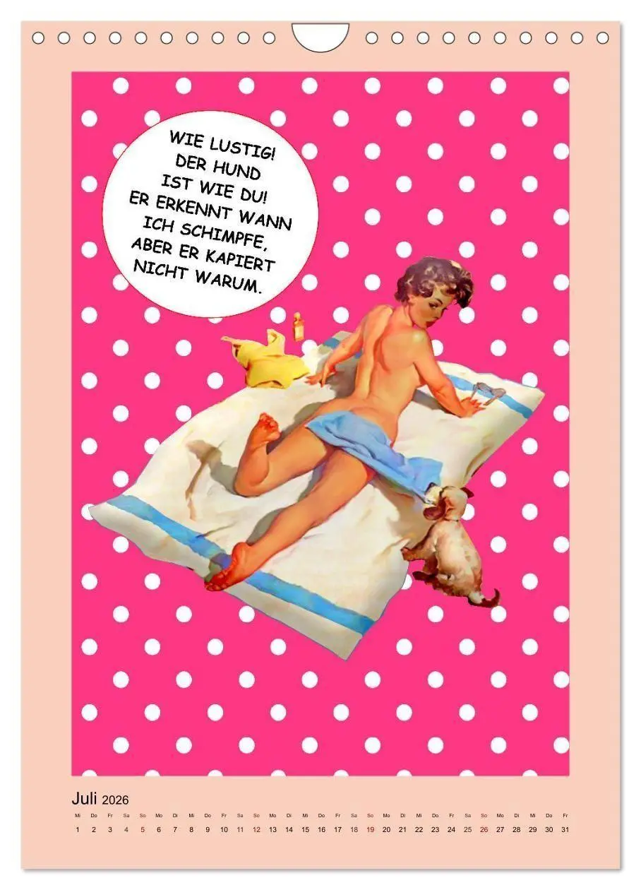 Bild: 9783516375947 | Loses Mundwerk im Pin-up Stil. Lustige Sprüche von Frau zu Mann...