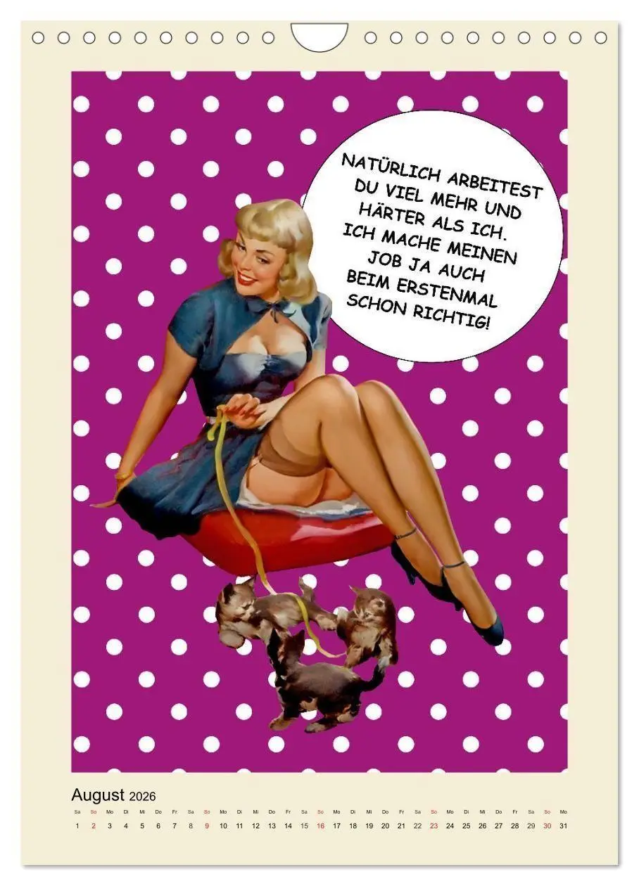 Bild: 9783516375947 | Loses Mundwerk im Pin-up Stil. Lustige Sprüche von Frau zu Mann...